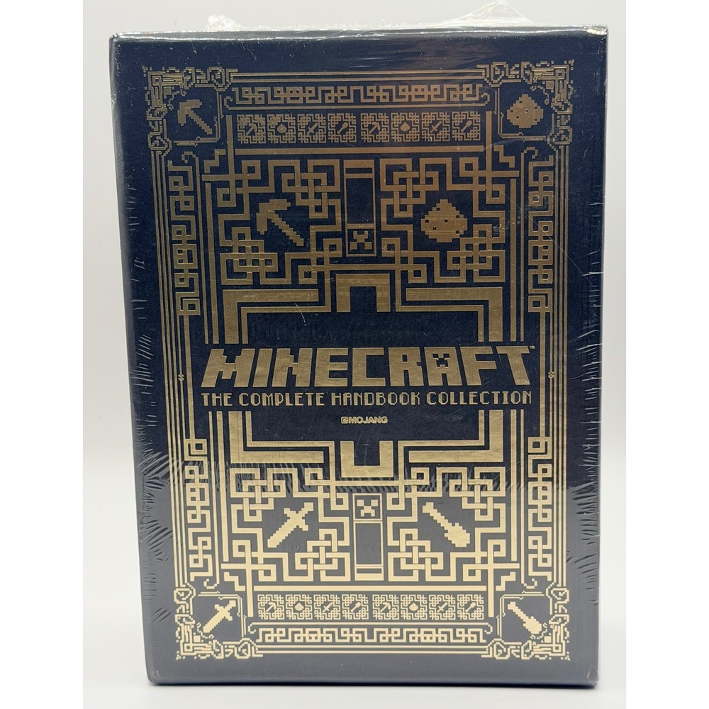 Minecraft: The Complete Handbook Collection Mojang 4 Hardbacks New Sealed